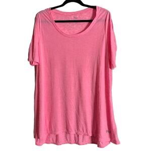 Nola Cold Shoulder Burnout  2X Active Tee